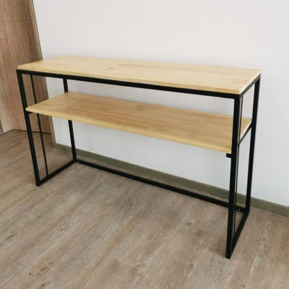 Mueble Recibidor Consola de Entrada de 2 Niveles - VIENA