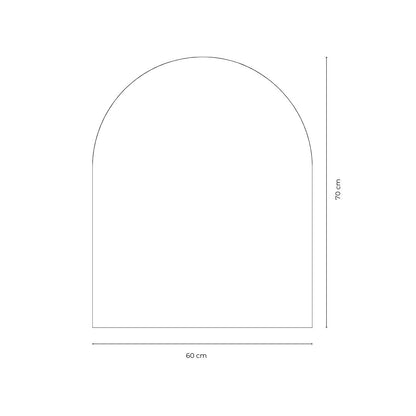 Espejo Decorativo Arco Bajo - BUCARAMANGA