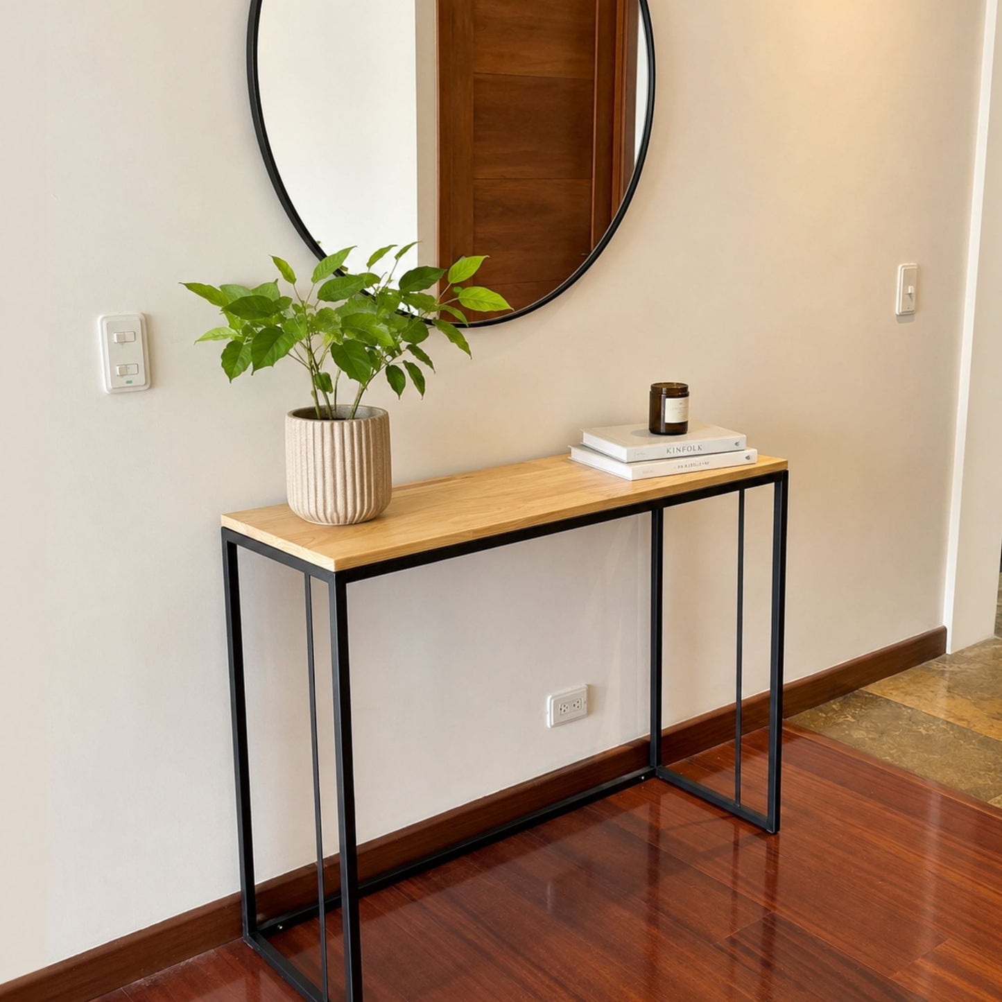 Mueble Recibidor Consola de Entrada Moderna - BURSA
