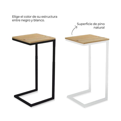 Mesa Auxiliar Cuadrada con Altura Graduable para Bicicleta - OSLO