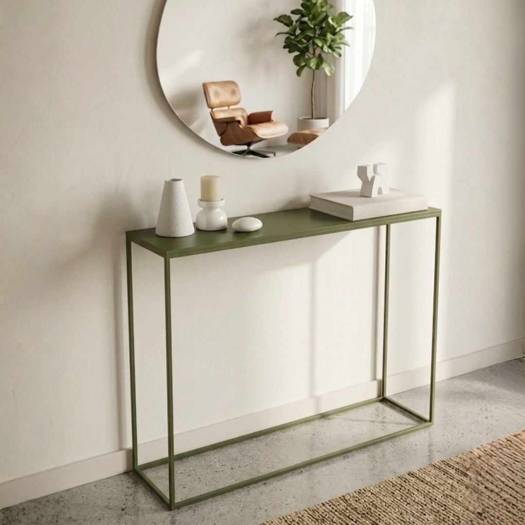 Mueble Recibidor Consola de Entrada Metálica - SEUL